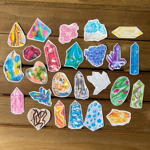 Crystal Stickers Pack Version 1