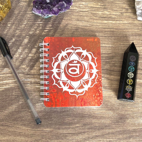 Sacral Chakra Mini Notebook