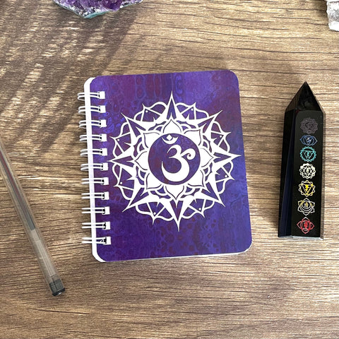 Crown Chakra Mini Notebook