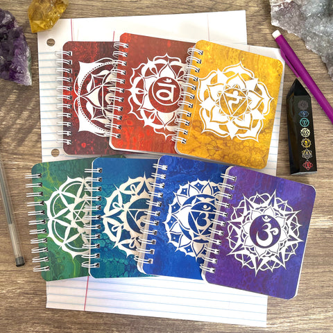 Full Set Chakra Mini Notebooks