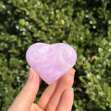 Pink Aragonite Heart C