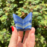 Lapis Lazuli Butterfly Carving
