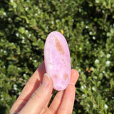 Pink Aragonite Palm Stone A