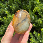 Golden Healer + Pyrite Palm Stone H