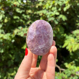 Amethyst Agate Palm Stone C