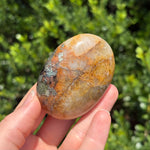 Golden Healer + Pyrite Palm Stone J
