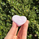 Pink Aragonite Heart G