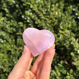 Pink Aragonite Heart F
