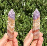 Amethyst Agate Towers