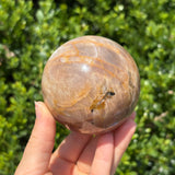 Peach Moonstone Sphere C