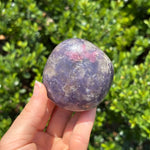 Unicorn Stone Lepidolite Palm Stone A