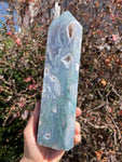 XL Moss Agate Tower