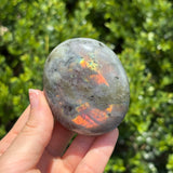 Rainbow Labradorite Palm Stone B