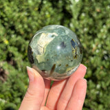 Prehnite w/ Epidote Sphere B