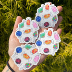 Forbidden Candy Crystal Clear Sticker