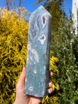 XL Moss Agate Tower