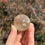 Mini Natural Citrine Sphere C