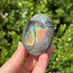 Rainbow Labradorite Palm Stone H