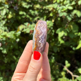 Amethyst Agate Palm Stone C