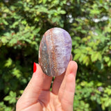 Amethyst Agate Palm Stone F