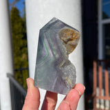 Rainbow Fluorite Tower A