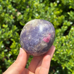 Unicorn Stone Lepidolite Palm Stone A