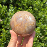 Peach Moonstone Sphere C