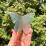 Fluorite Butterfly Carving A