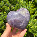 Unicorn Stone Lepidolite Heart B
