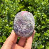Unicorn Stone Lepidolite Palm Stone C