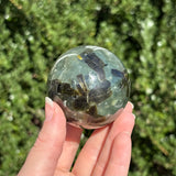 Prehnite w/ Epidote Sphere C