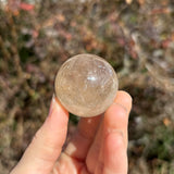 Mini Natural Citrine Sphere D