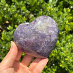 Unicorn Stone Lepidolite Heart B