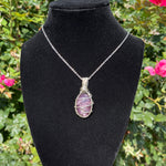 Gem Lepidolite Pendant