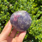 Unicorn Stone Lepidolite Palm Stone A