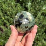 Prehnite w/ Epidote Sphere B