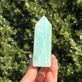 Pistachio/ Caribbean Calcite Tower E