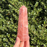 Rose Calcite Tower A