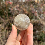 Mini Natural Citrine Sphere D