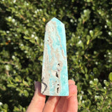 Blue Aragonite Tower A