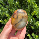 Golden Healer + Pyrite Palm Stone H