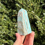 Blue Aragonite Tower H