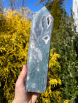 XL Moss Agate Tower