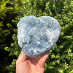 Celestite Geode Heart