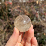 Mini Natural Citrine Sphere D