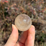Mini Natural Citrine Sphere D