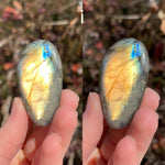 Flashy Labradorite Palm Stones