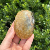 Golden Healer + Pyrite Palm Stone F