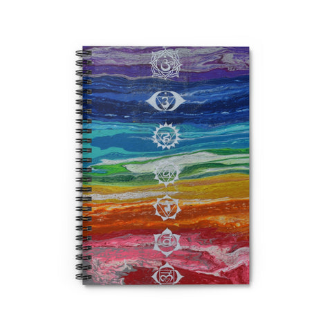 Chakras Spiral Notebook