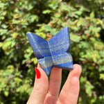 Lapis Lazuli Butterfly Carving